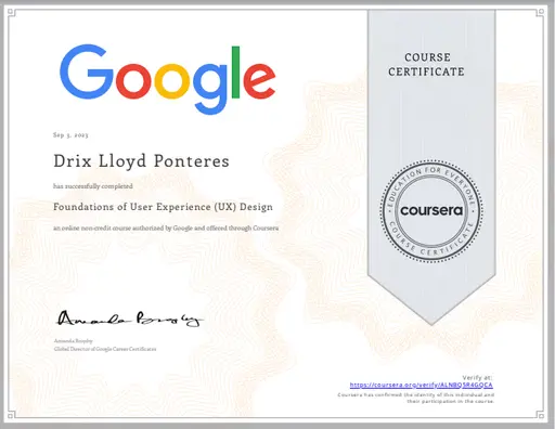 Foundations of User Experience (UX) Design screenshot